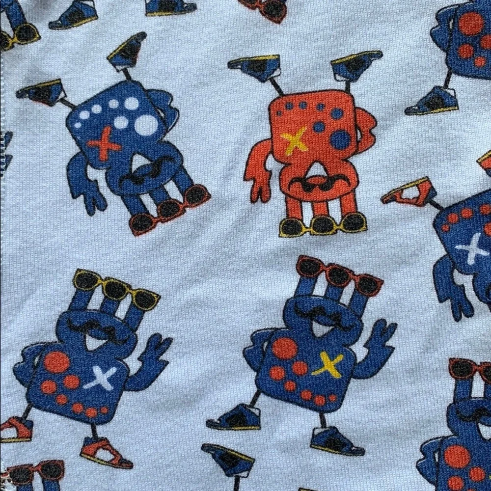 HANNA ANDERSSON Boy’s Blue Pajama Shorts Bottom 8